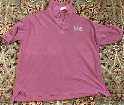 Camisa Polo Desert Wash Samuel Adams Top Para Hombre XL Rosa Algodón Manga Corta Informal Foto 1 de 4