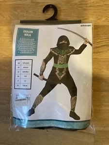 Dragon Ninja Costume 6-8 Years - Picture 1 of 3