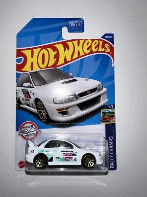 2022 Hot Wheels Treasure Hunt '98 Subaru Impreza 22B-STi Version - Image 1 of 4