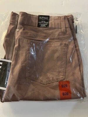 New Buffalo David Bitton Women's Cuffed Bermuda Shorts - Pink - Size 8 / 29 Midr - Image 1 of 4