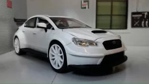 Subaru Impreza Fast Furious 8 FF8 WRX STI White VA S4 F8 Jada 1:24 Model Car - Picture 1 of 7