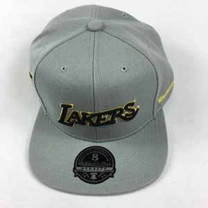Mitchell & Ness LA Lakers 50th Anniversary HWC Fitted Hat Size 8 NEW - Picture 1 of 8