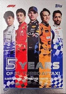 F1 Topps Turbo Attax 2024 - Signature/ 5th Anniv/ Gladiators/ Legends/ Club 100 - Zdjęcie 1 z 36