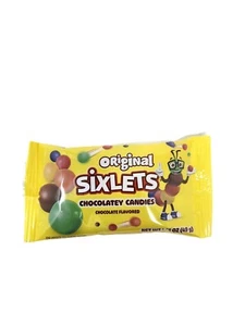 Original Sixlets Chocolatey Candies 1.75oz Bag - 2ct - FREE SHIPPING - Picture 1 of 1