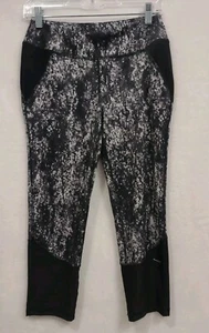 X by Gottex Women's Black and White Athletic Leggings Size M - Picture 1 of 4
