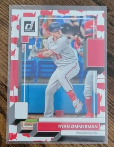 2022 Donruss America Parallel SP #6/50 Ryan Zimmerman Washington Nationals. - Picture 1 of 4