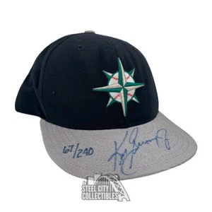 Ken Griffey Jr Autograph Seattle Mariners 1997 Alt New Era Baseball Hat /240-UDA - Picture 1 of 2