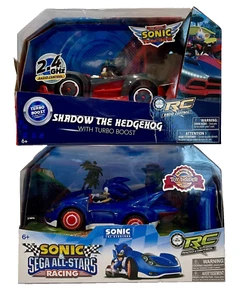 NKOK 2012 Sonic Sega All Stars & 2018 Shadow The Hedgehog Racing RC Cars LOT OF2 - Picture 1 of 22