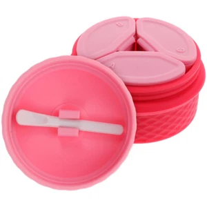 Caja de embalaje sellada tarros de crema de viaje recipientes de maquillaje con tapas - Imagen 1 de 12