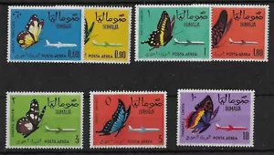 Somalia 1961 conjunto de mariposas SG376-382 como nuevo - Imagen 1 de 1