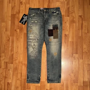 NEW MEN'S BBC BILLIONAIRE BOYS CLUB BB CIRCUITS JEAN IN HELIX - Picture 1 of 10