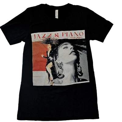 Camiseta de Concierto Lady Gaga MGM Las Vegas Residencia Jazz Piano Adulto Pequeña 2021 Foto 1 de 4