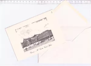 GENOVA TEATRO CARLO FELICE 70s italy biglietto stampa antica con busta C059 - Imagen 1 de 1