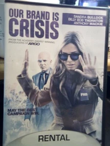 Our Brand Is Crisis (DVD, 2016) Sandra Bullock , Billy Bob Thornton - Picture 1 of 4