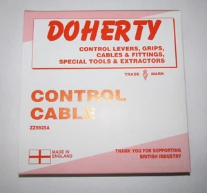 BSA A7 A7SS THROTTLE CABLE 1958 - 1962 DOHERTY 67-8530 - Picture 1 of 2