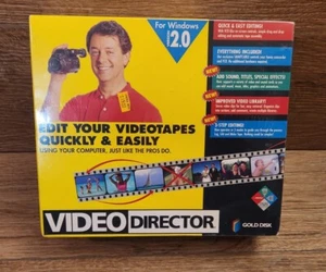 VTG NOS GOLD DISK Video Director Videotape Editing System 1994 PC Camcorder VCR - Picture 1 of 6