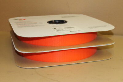 Velcro Hook, 2  Wide X 100 Yds, Orange, Sew On, 153675, Lot Of Two 50yd Rolls • 50$