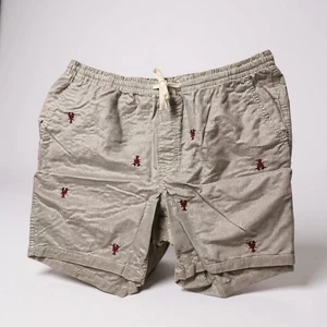 Pantalones cortos Lands' End para hombre con cordón rayas azules langosta talla XXL - Imagen 1 de 4