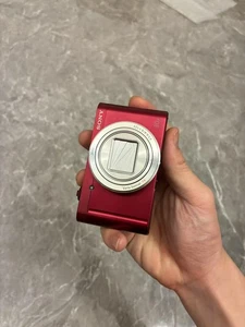 Sony WX500 Red-1" Exmor R CMOS, Compact, 18.2MP, Cute Gift for Selfie Lovers - Picture 1 of 2