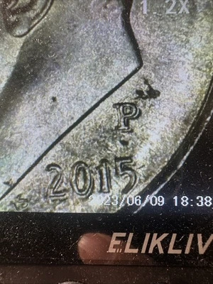 💥 2015 P  Dime Major Errors DDO, Over P, Year and In God We Trust!  - Image 1 of 4