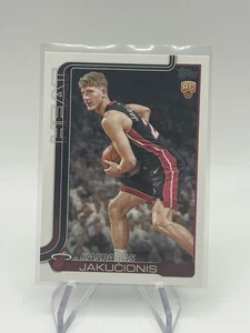 Kasparas Jakucionis 2025-26 Topps #220 Rookie - Picture 1 of 2