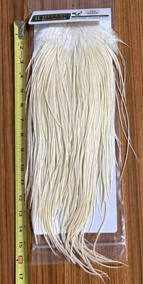 Sillín Whiting Hebert Miner Cream Rooster, grado profesional, atar moscas Foto 1 de 2