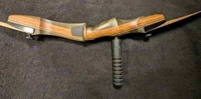 OMP Smoky Mountain Hunter Recurve Bow 62" 45# Right Hand – Wood Riser - Image 1 of 4