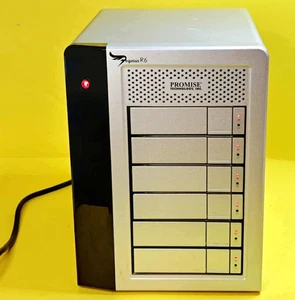 🔥PROMISE TECHNOLOGY ALMACENAMIENTO RAID DAS PEGASUS R6 CON 6 UNIDADES TOSHIBA DE 2 TB (12 TB) - Imagen 1 de 17