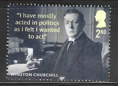 GB 2024 Centenary of Winston Churchill Birth Stamp - Image 1 of 2
