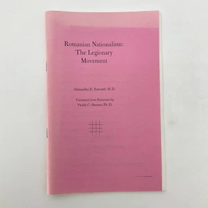 Romanian Nationalism The Legionary Movement AE Ronnett Academic Reference Book - Imagen 1 de 17