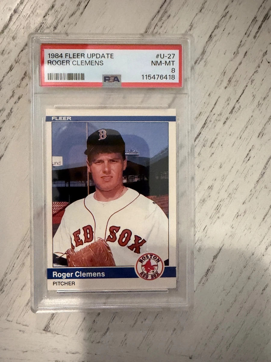 Fleer Roger Clemens Rookie Baseball Trading Card Singles for sale
