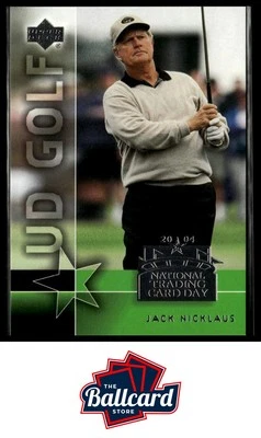 2004 National Trading Card Day #UD-4 Jack Nicklaus - Image 1 of 2