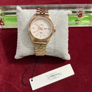 Timex Legacy Ladies Watch TW2U78600 Gold Rose Quartz - Picture 1 of 5