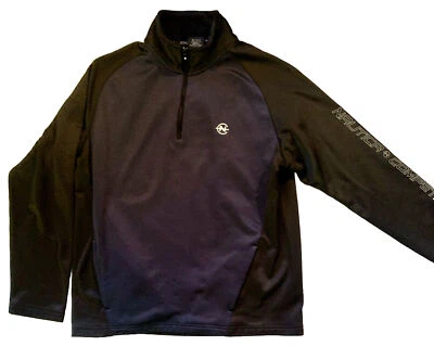 Pullover Nautica Competition vintage cuarto cremallera talla grande azul marino/negro Foto 1 de 4