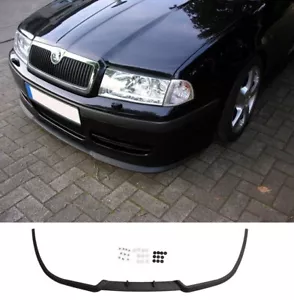 For Skoda Octavia MK1 MK2 1U Front Bumper Cup Chin Spoiler Lip Splitter + Screws - Picture 1 of 1