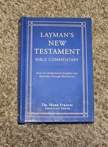 2008 New Laymans New Testament Bible Commentary Dr Mark Strauss Hardcover - Picture 1 of 5
