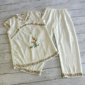 Chinese Kimono Set Girl's Size 6 Pants Top Set - Picture 1 of 7