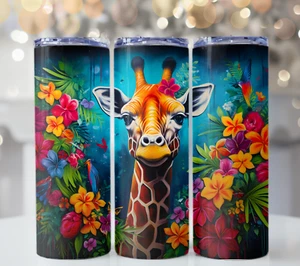 TROPISCHE GIRAFFE BECHER 20 UNZEN - Bild 1 von 1