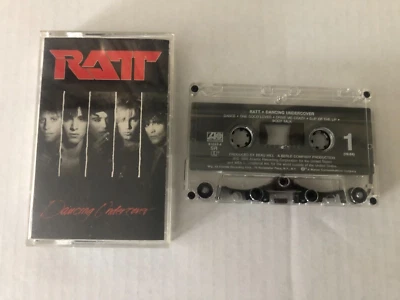 Ratt DANCING UNDERCOVER 1986 Atlantic Cassette - Image 1 of 4