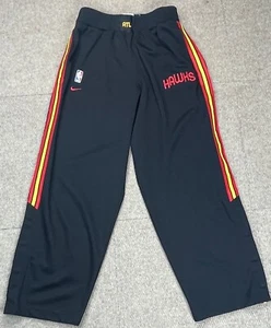 Vtg Nike NBA Atlanta Hawks Men's Embroidered Athletic Warmup Pants Size Large - Picture 1 of 15
