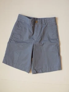 VINEYARD VINES Jungen staubblau 100 % Baumwolle vorne flach Chino Shorts Gr. 12 - Bild 1 von 4