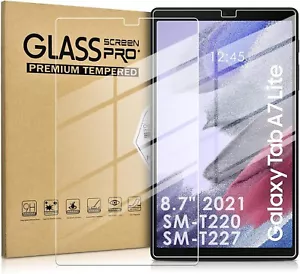3Pcs Tempered Glass Screen Protector For Samsung Galaxy Tab A7 Lite 8.7 T220 - Picture 1 of 7