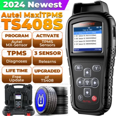 2025 Autel MaxiTPMS TS408S Auto TPMS Outil de Réapprentissage Capteurs Programme - Image 1 of 4