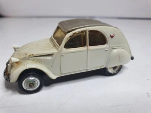 NOREV ANCIEN 1/43 CITROEN 2CV AZ DE LUXE dans son jus voir photos na - Imagen 1 de 5