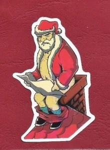 Sticker "Santa Claus Everyday" Funny! Laptop, Decor - Picture 1 of 2
