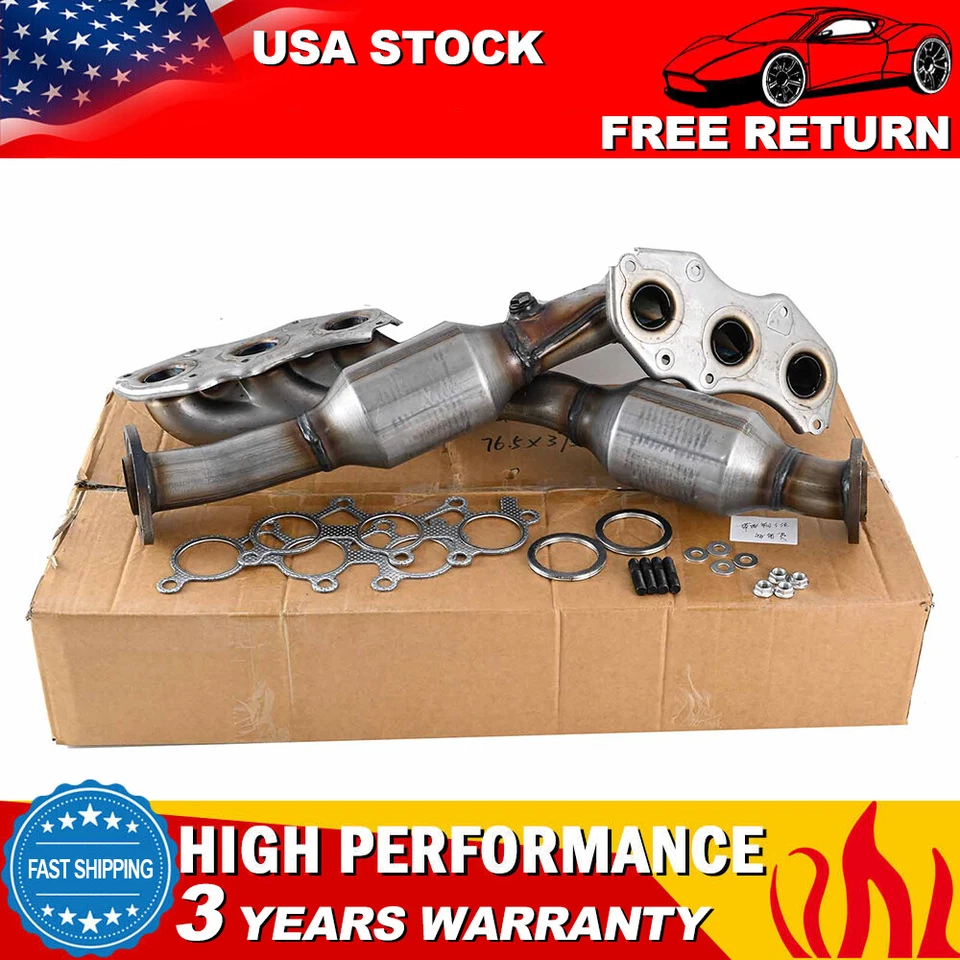 Каталитический конвертер коллектора Bank1 & 2 для Lexus IS250 GS350 2006-2015 2,5 л/3,5 л - Изображение 1 из 4