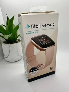 Fitbit Versa 2 Health & Fitness Smartwatch Authentic Activity Tracker Gold - Picture 1 of 6