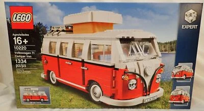 Nueva furgoneta cámper LEGO 10220 VOLKSWAGEN T1 1334 piezas Expert sin usar Foto 1 de 2