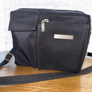 Baggallini Crossbody Bag Black Adjustable Strap Perfect Organizer Travel Fun - Picture 1 of 7