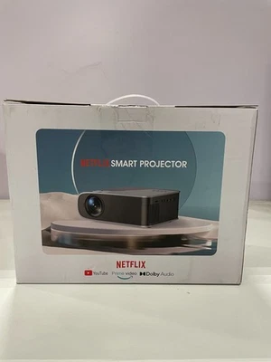 DBPOWER Movie Projector Native 4K 1080p WiFi Bluetooth Built-in Netflix - Image 1 of 2